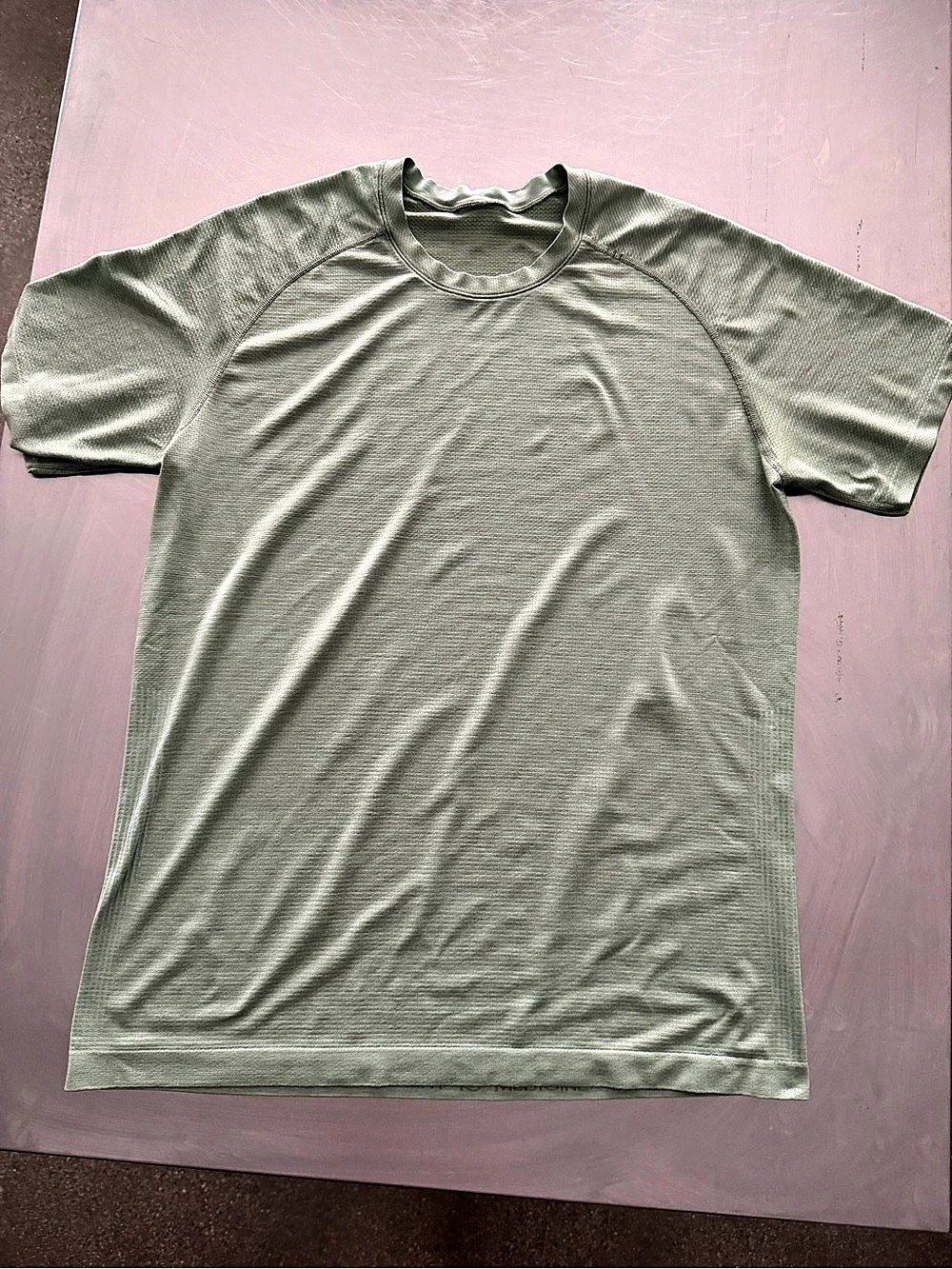 Lululemon Metal Vent Tech Short-Sleeve Shirt Green